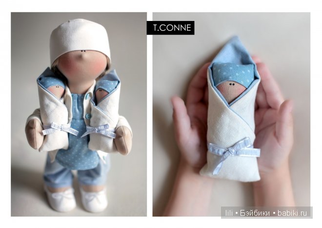 Авторские мягкие куклы Татьяны Коннэ