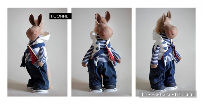 Авторские мягкие куклы Татьяны Коннэ