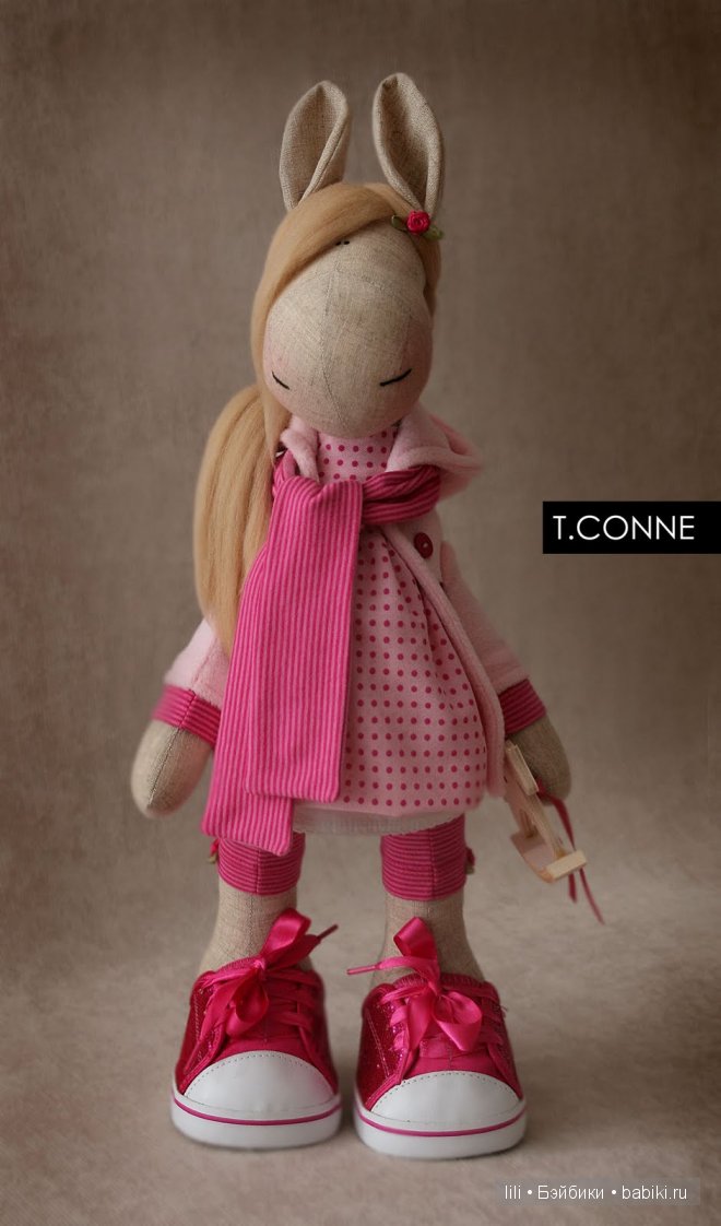 Авторские мягкие куклы Татьяны Коннэ
