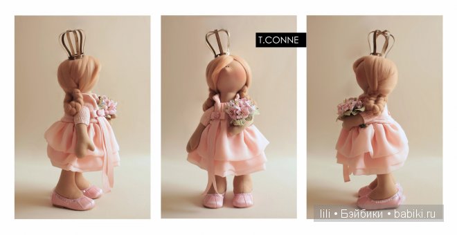 Авторские мягкие куклы Татьяны Коннэ