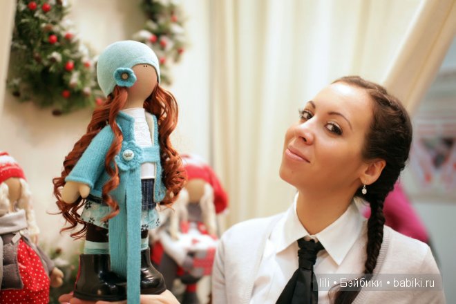 Авторские мягкие куклы Татьяны Коннэ