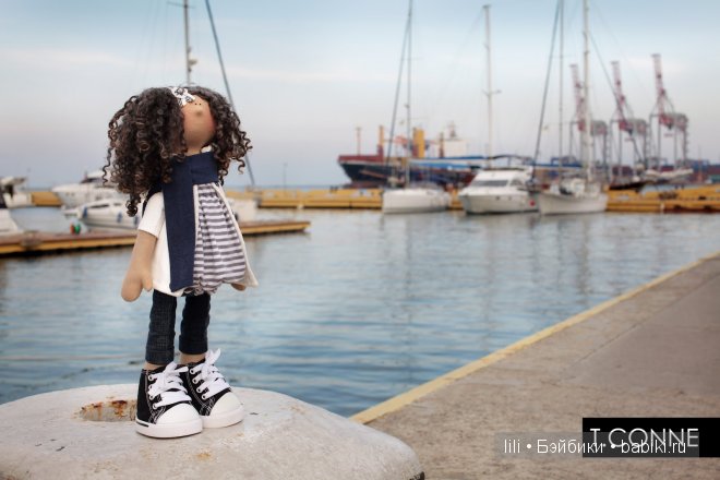 Авторские мягкие куклы Татьяны Коннэ