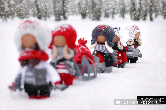 Авторские мягкие куклы Татьяны Коннэ