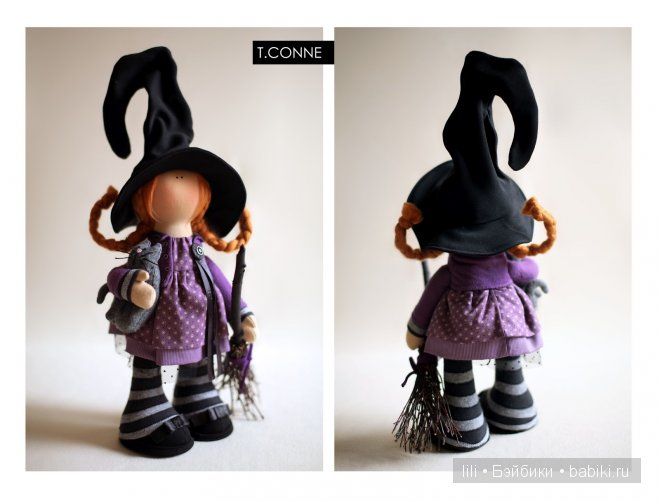 Авторские мягкие куклы Татьяны Коннэ