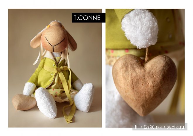 Авторские мягкие куклы Татьяны Коннэ