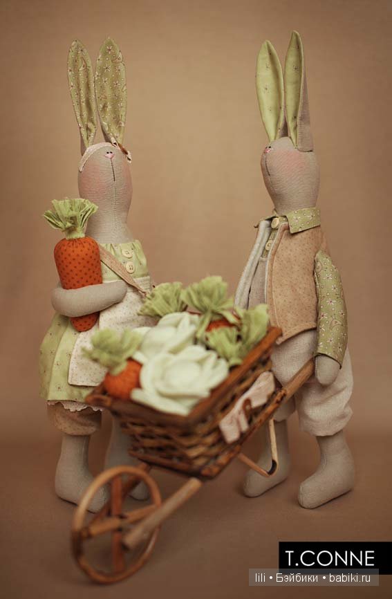 Авторские мягкие куклы Татьяны Коннэ