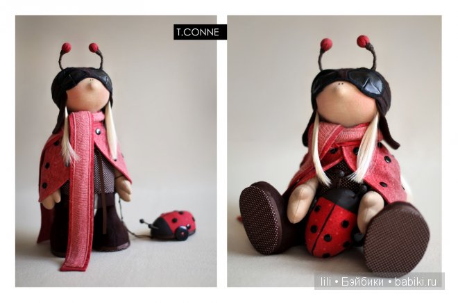 Авторские мягкие куклы Татьяны Коннэ