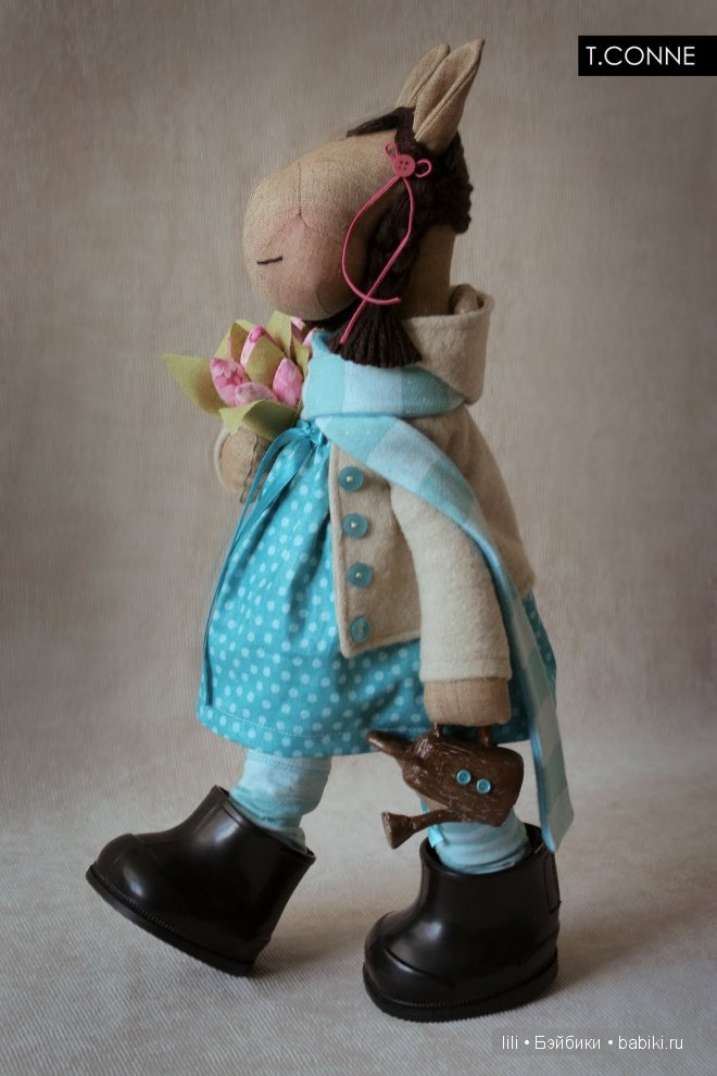 Авторские мягкие куклы Татьяны Коннэ