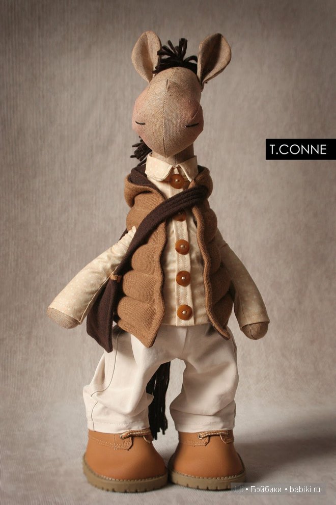 Авторские мягкие куклы Татьяны Коннэ