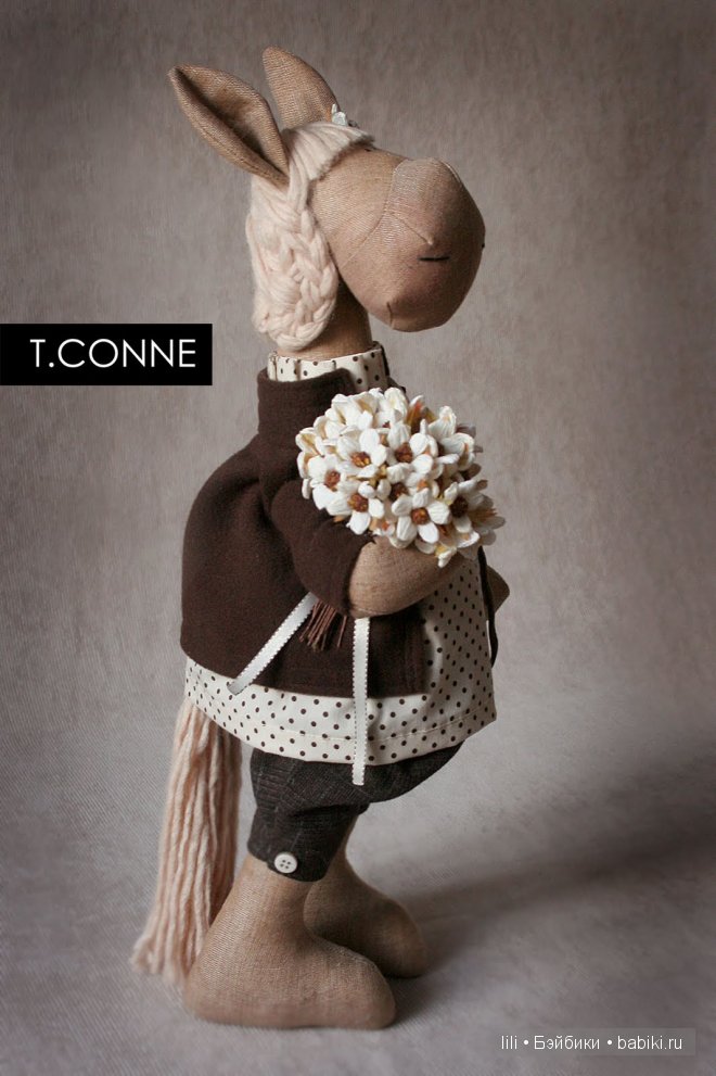 Авторские мягкие куклы Татьяны Коннэ