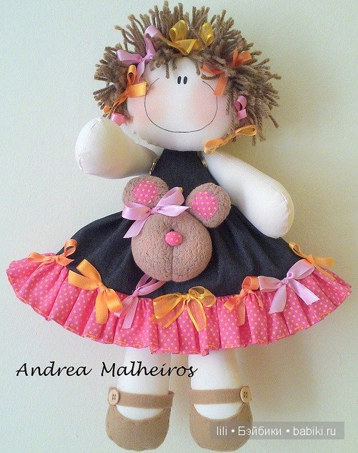 Авторские текстильные куколки Atelier Eu &amp; Voce by Andrea Malheiros