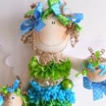 Авторские текстильные куколки Atelier Eu & Voce by Andrea Malheiros