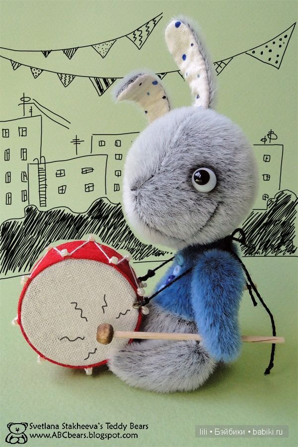 Авторские мишки тедди Светланы Стахеевой. ABCbears