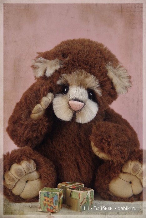 Очаровательные авторские мишки тедди от Ellen Borggreve