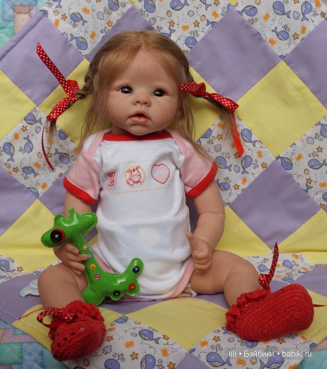 Моя Красная шапочка - кукла реборн Каринка