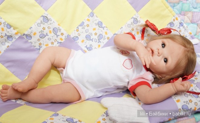 Моя Красная шапочка - кукла реборн Каринка