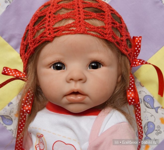 Моя Красная шапочка - кукла реборн Каринка