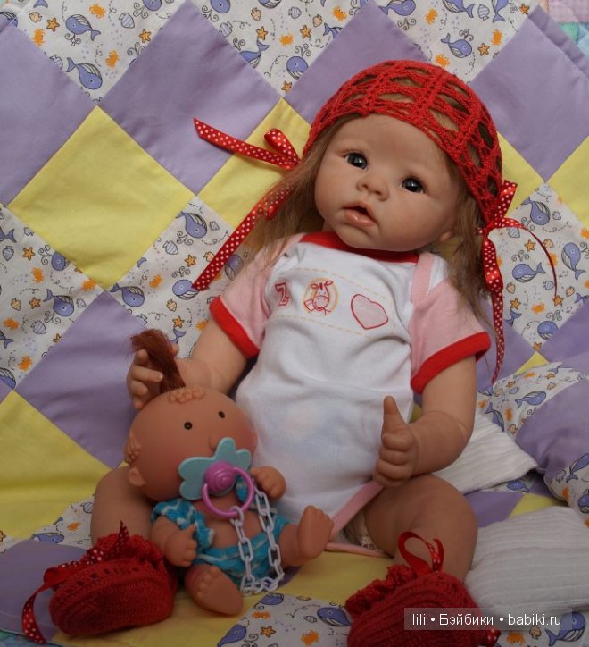 Моя Красная шапочка - кукла реборн Каринка