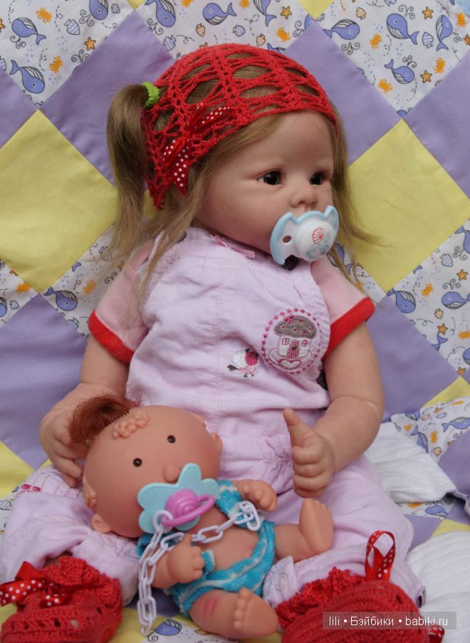 Моя Красная шапочка - кукла реборн Каринка