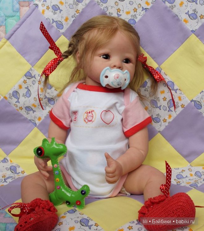 Моя Красная шапочка - кукла реборн Каринка