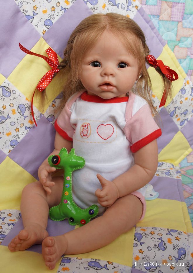 Моя Красная шапочка - кукла реборн Каринка