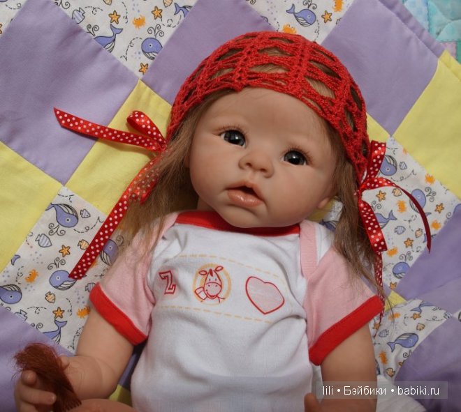 Моя Красная шапочка - кукла реборн Каринка