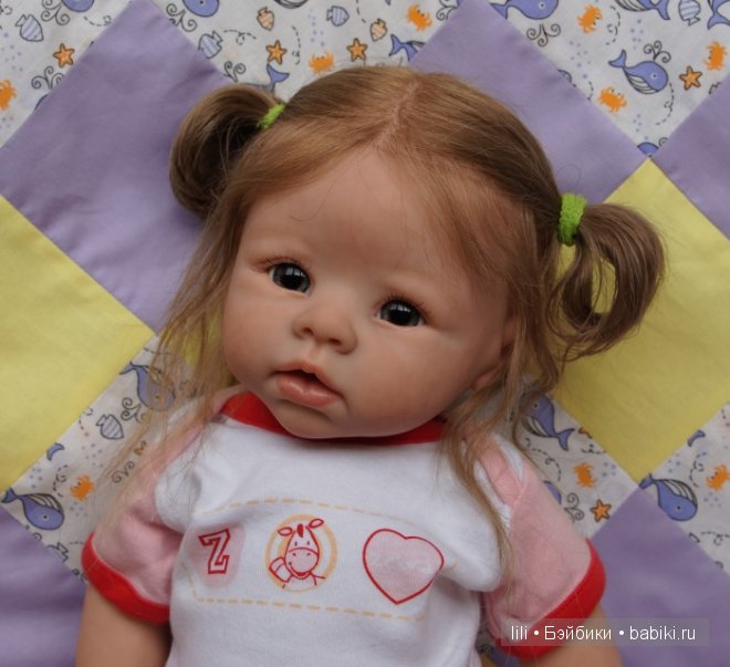 Моя Красная шапочка - кукла реборн Каринка