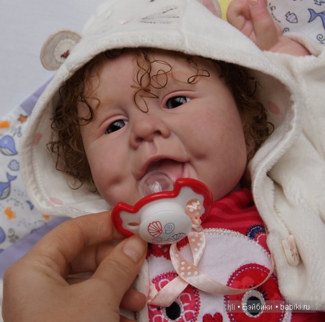 Моя Елизавета - кукла реборн улыбашка из молда Татум