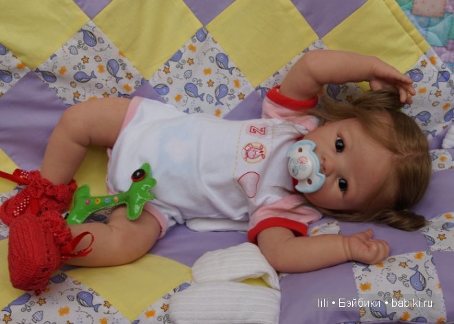 Моя Красная шапочка - кукла реборн Каринка