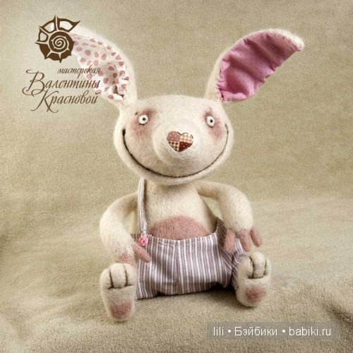 Авторские игрушки Валентины Красновой - валяние из шерсти