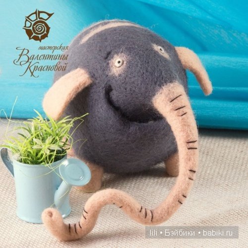 Авторские игрушки Валентины Красновой - валяние из шерсти