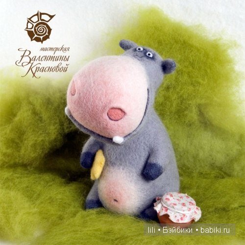 Авторские игрушки Валентины Красновой - валяние из шерсти