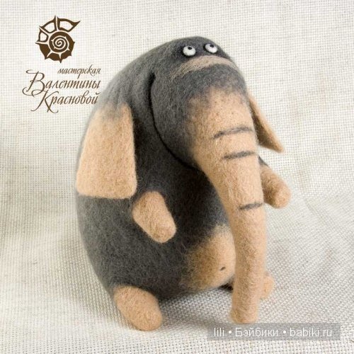 Авторские игрушки Валентины Красновой - валяние из шерсти