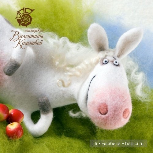 Авторские игрушки Валентины Красновой - валяние из шерсти