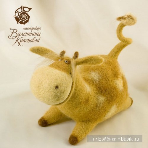Авторские игрушки Валентины Красновой - валяние из шерсти