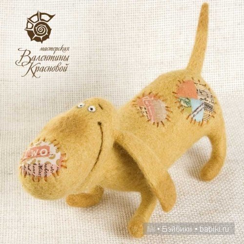 Авторские игрушки Валентины Красновой - валяние из шерсти