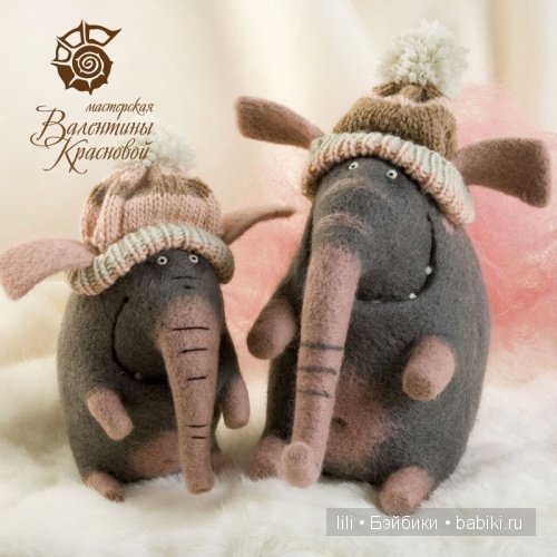 Авторские игрушки Валентины Красновой - валяние из шерсти