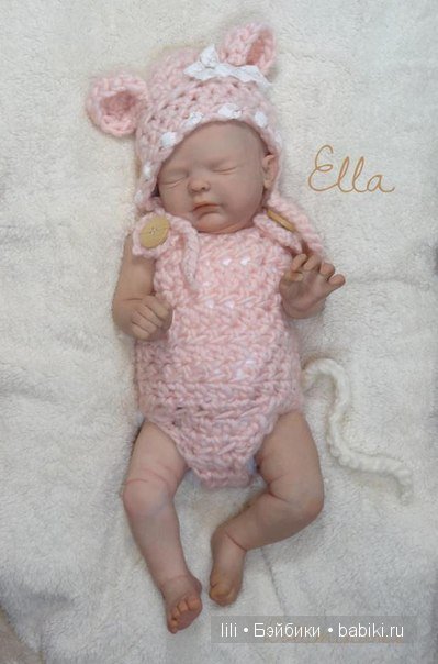 Молд для куклы реборн Ella от Cassie Peek и Rachel Maynard