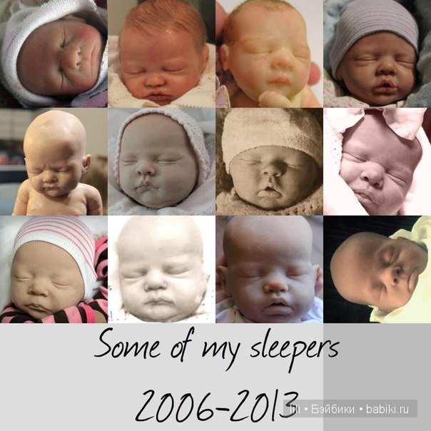 Молд для куклы реборн Sally от Bonnie Brown