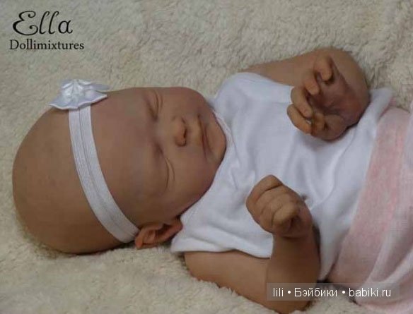 Молд для куклы реборн Ella от Cassie Peek и Rachel Maynard