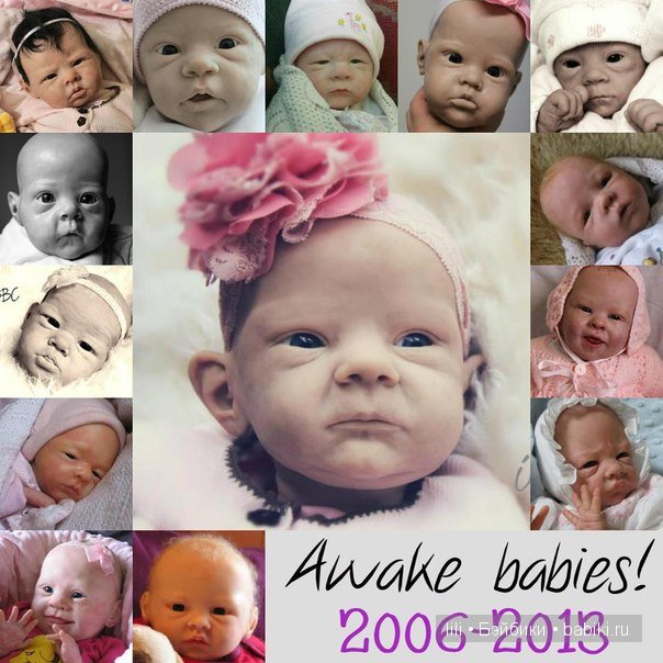 Молд для куклы реборн Sally от Bonnie Brown