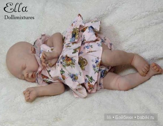 Молд для куклы реборн Ella от Cassie Peek и Rachel Maynard