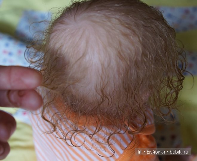 Как привести куклы реборн прическу в порядок