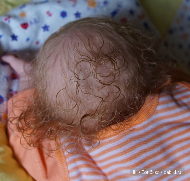 Как привести куклы реборн прическу в порядок