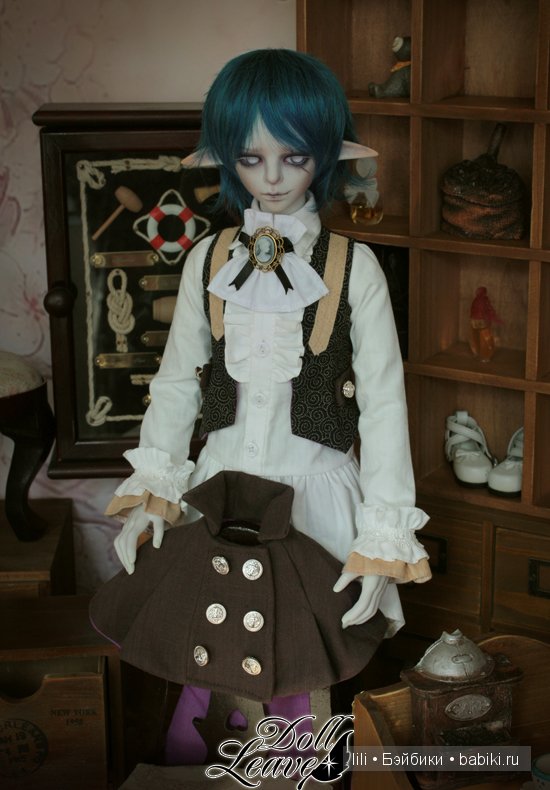 Кукла БЖД Andy, gray Skin от Doll Leaves