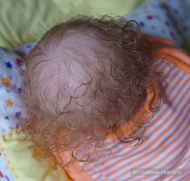 Как привести куклы реборн прическу в порядок