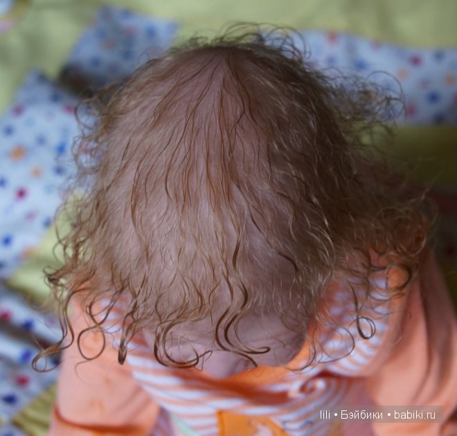 Как привести куклы реборн прическу в порядок
