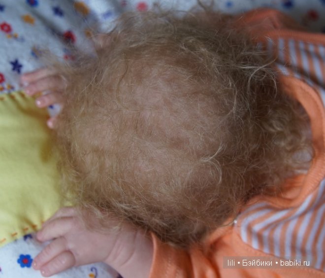 Как привести куклы реборн прическу в порядок
