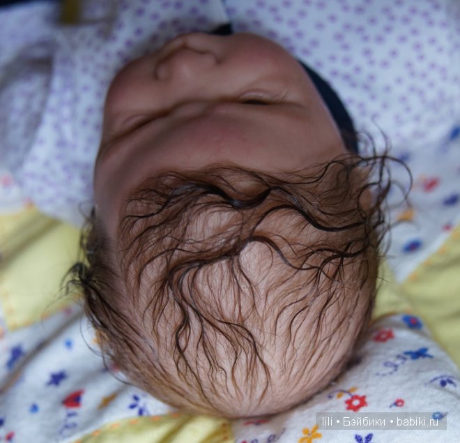 Как привести куклы реборн прическу в порядок