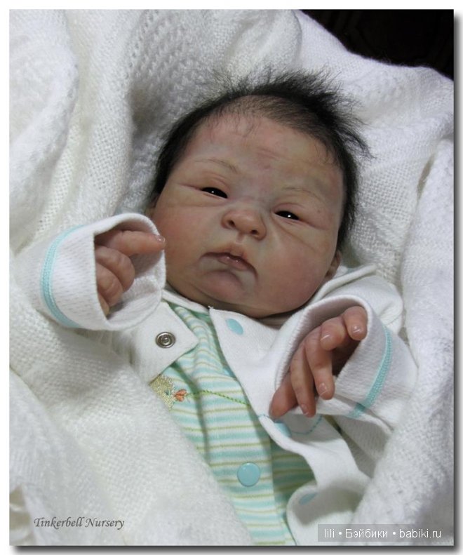 Новый молд для куклы реборн от Sebilla Bos. Азиатик Chung (фото 6)